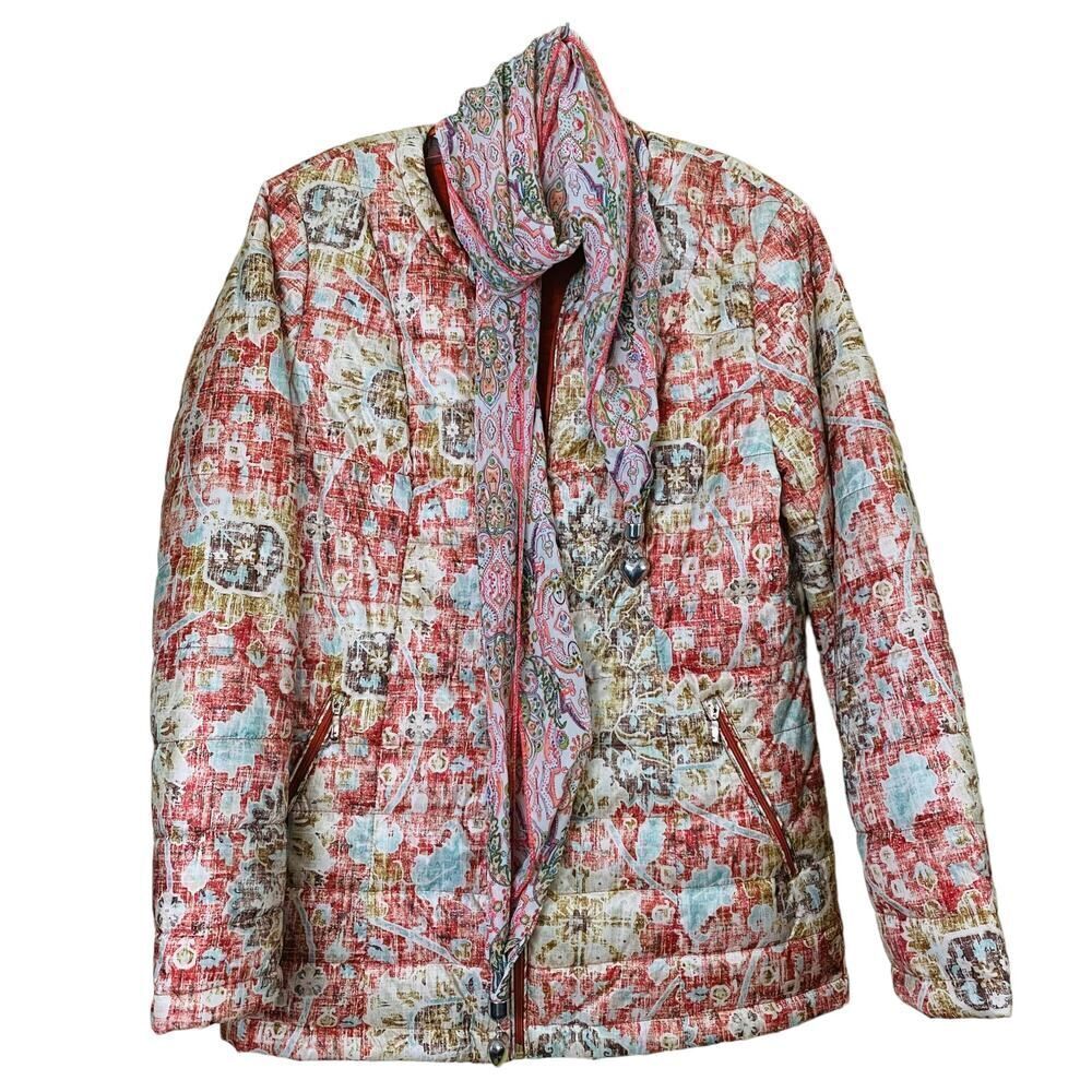 Klass Quilted Graphic Jacket , Top,âScarf Set United Kingdom